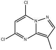 5,7-DICHLORO-3-METHYLPYRAZOLO[1,5-A]PYRIMIDINE Struktur