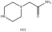 (PIPERAZIN-1-YL)-ACETAMIDE X 2 HCL X 1/2 H2O Struktur