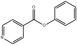 ISONICOTINIC ACID PHENYL ESTER Struktur