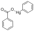 PHENYL MERCURIC BENZOATE Struktur