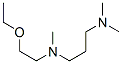 N-(2-ethoxyethyl)-N,N',N'-trimethylpropane-1,3-diamine Struktur