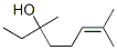 3,7-dimethyloct-6-en-3-ol Struktur