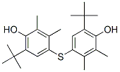 4,4'-thiobis[6-tert-butyl-2,3-xylenol] Struktur