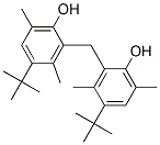 2,2'-methylenebis[4-tert-butyl-3,6-xylenol] Struktur