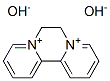 6,7-dihydrodipyrido[1,2-a:2',1'-c]pyrazinediylium dihydroxide Struktur