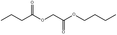 2-butoxy-2-oxoethyl butyrate Struktur