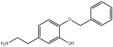 4-O-Benzyl Dopamine Struktur