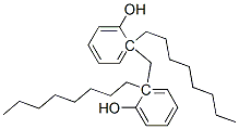 2,2'-methylenebis[octylphenol]  Struktur