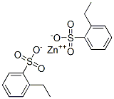 zinc ethylbenzenesulphonate Struktur