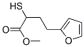 methyl alpha-mercaptofuran-2-butyrate Struktur