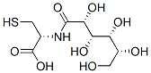 N-D-gluconoyl-L-cysteine Struktur