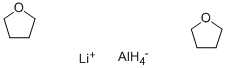 LITHIUM ALUMINUM HYDRIDE BIS(TETRAHYDROFURAN) Struktur