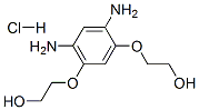 4,6-BIS(2-HYDROXYETHOXY)-m-PHENYLENEDIAMINE HCl Struktur