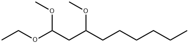 1-ethoxy-1,3-dimethoxynonane Struktur