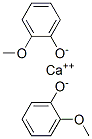 calcium bis(2-methoxyphenolate) Struktur