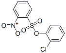 chlorophenyl 2-nitrobenzenesulphonate Struktur