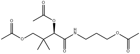 Panthenyl triacetate Struktur