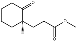 (R)-(+)-2-(2'-CARBOMETHOXYETHYL)-2-METHYLCYCLOHEXANONE Struktur