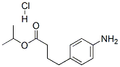 isopropyl 4-(4-aminophenyl)butyrate hydrochloride Struktur