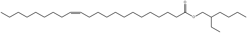 2-ethylhexyl (Z)-docos-13-enoate Struktur