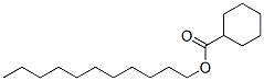 undecyl cyclohexanecarboxylate  Struktur