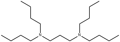 N,N,N',N'-tetrabutylpropane-1,3-diamine Struktur