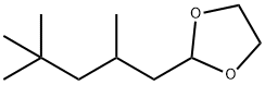 2-(2,4,4-trimethylpentyl)-1,3-dioxolane Struktur