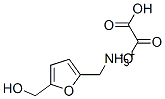 [[2-(hydroxymethyl)-5-furyl]methyl]ammonium hydrogen oxalate Struktur