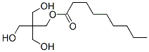 3-hydroxy-2,2-bis(hydroxymethyl)propyl nonan-1-oate Struktur