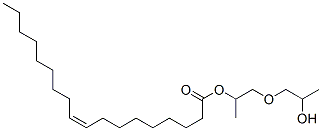 2-(2-hydroxypropoxy)-1-methylethyl oleate Struktur