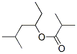 1-ethyl-3-methylbutyl isobutyrate Struktur