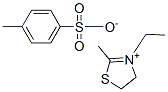 3-ethyl-4,5-dihydro-2-methylthiazolium toluene-p-sulphonate Struktur