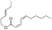 (E)-3-hexenyl (2Z,4Z)-2,4-decadienoate Struktur