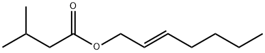 (E)-hept-2-enyl isovalerate Struktur