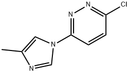 3-Chloro-6-(4-methyl-1H-imidazol-1-yl)pyridazine Struktur