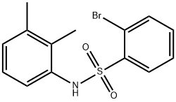 2-Bromo-N-(2,3-dimethylphenyl)benzenesulfonamide Struktur