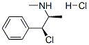 (αS,βS)-β-クロロ-N,α-ジメチルベンゼンエタンアミン?塩酸塩