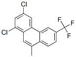 1,3-dichloro-9-methyl-6-(trifluoromethyl)phenanthrene Struktur