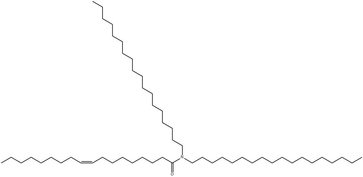 (Z)-N,N-dioctadecyl-9-octadecenamide Struktur