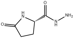 5-oxo-DL-prolinohydrazide Struktur