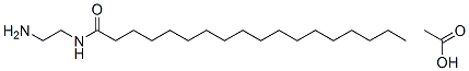 N-(2-aminoethyl)stearamide monoacetate Struktur