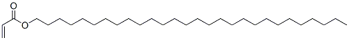 octacosyl acrylate  Struktur