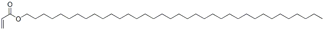 hexatriacontyl acrylate Struktur