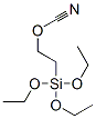 2-(triethoxysilyl)ethyl cyanate Struktur