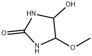 4-hydroxy-5-methoxyimidazolidin-2-one Struktur