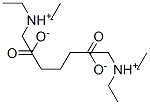 bis(triethylammonium) glutarate Struktur