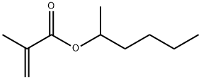 1-methylpentyl methacrylate Struktur