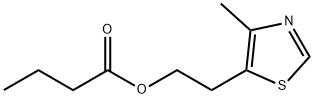 2-(4-Methylthiazol-5-yl)ethyl butyrate Struktur