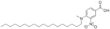 4-(methyloctadecylamino)-3-nitrobenzoic acid Struktur