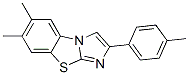 6,7-DIMETHYL-2-(4-METHYLPHENYL)IMIDAZO[2,1-B]BENZOTHIAZOLE Struktur